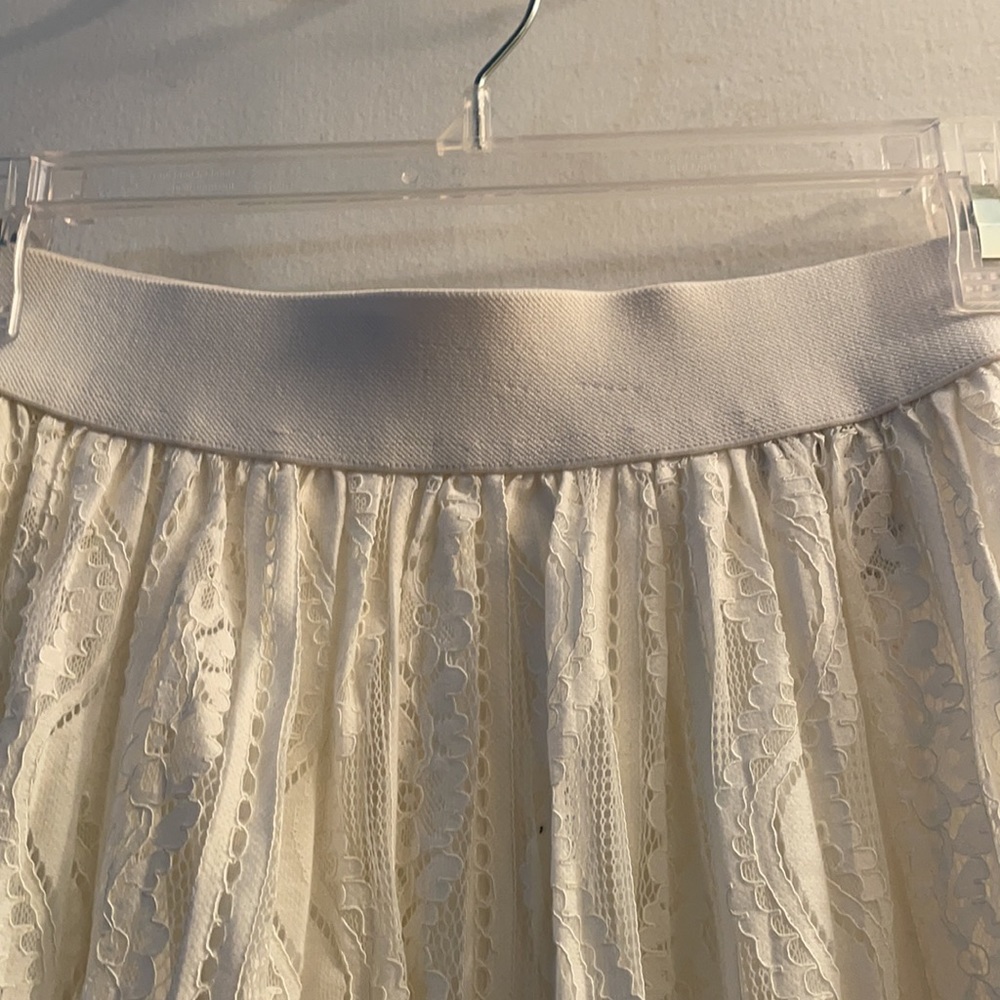 White Lace Skirt - image 4